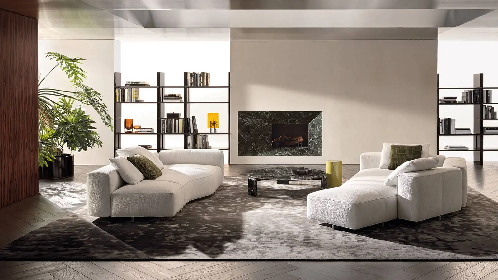 Диван Minotti коллекции 2026 — итальянская мягкая мебель