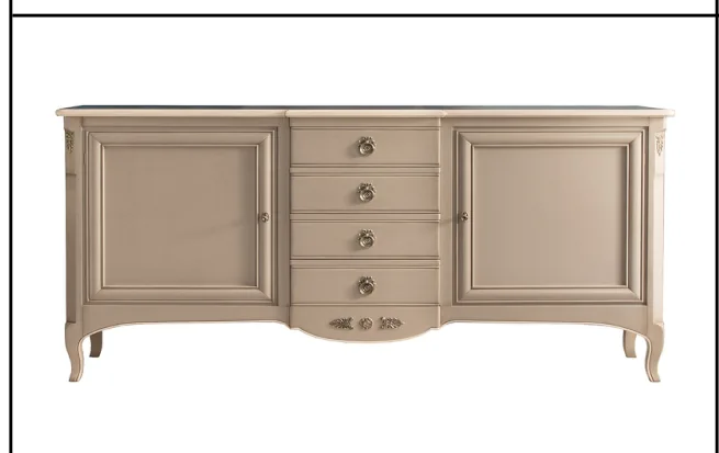 Большая креденца Stella del Mobile ST.3369 с 4 ящиками