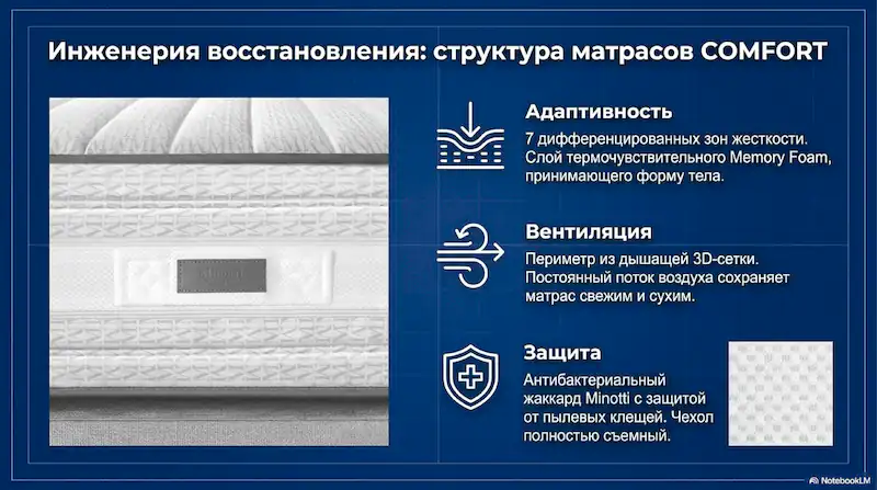 Философия сна Minotti — многоуровневая архитектура отдыха