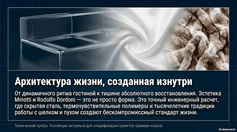Сертификация гусиного пуха Assopiuma Gold Label Minotti