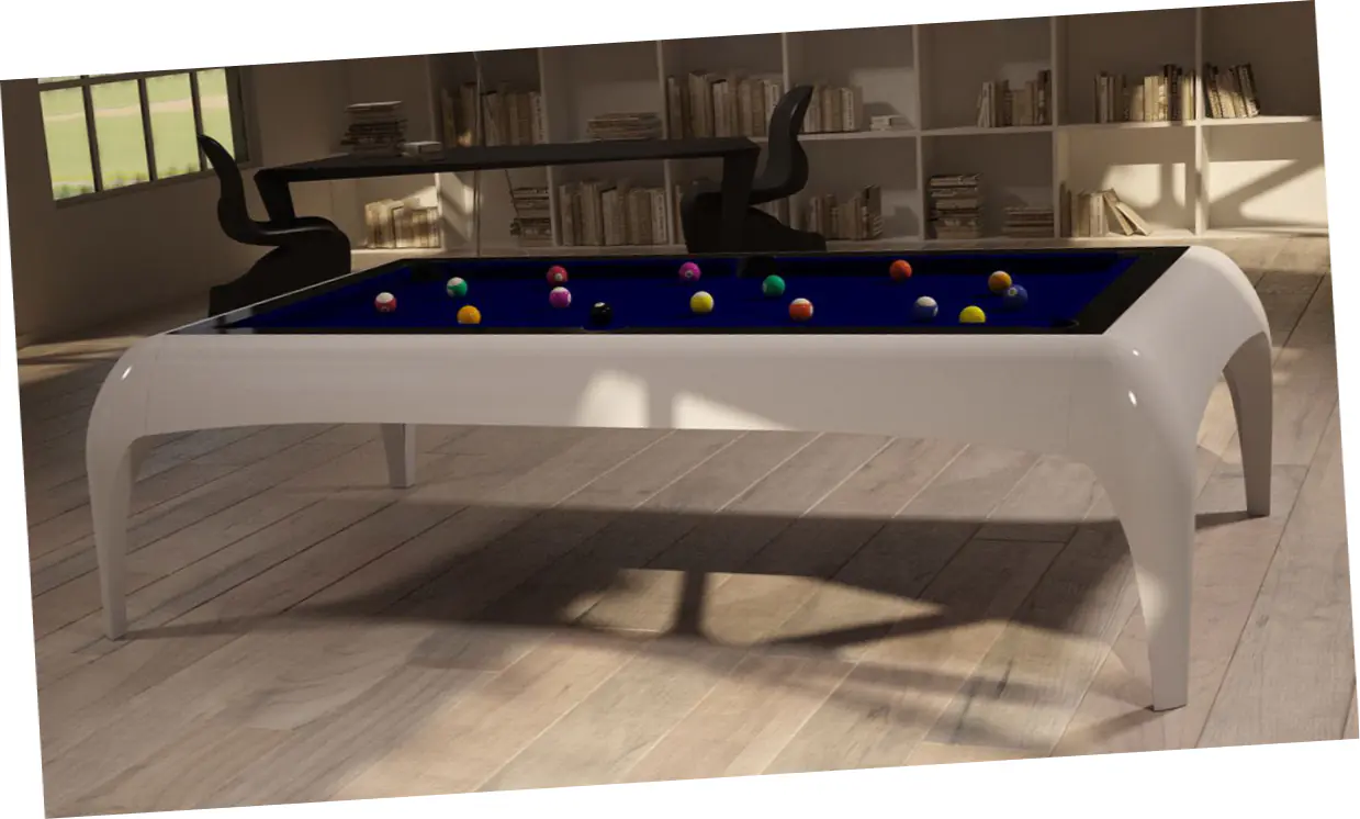Silhouette Convertible Dining Billiard Table
