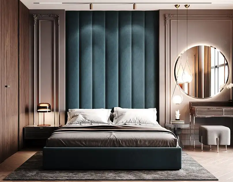 Спальня Minotti — современный дизайн