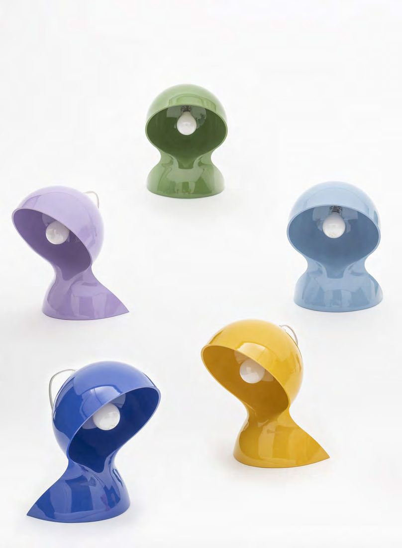 Dalù — настольная лампа Artemide, дизайн Vico Magistretti