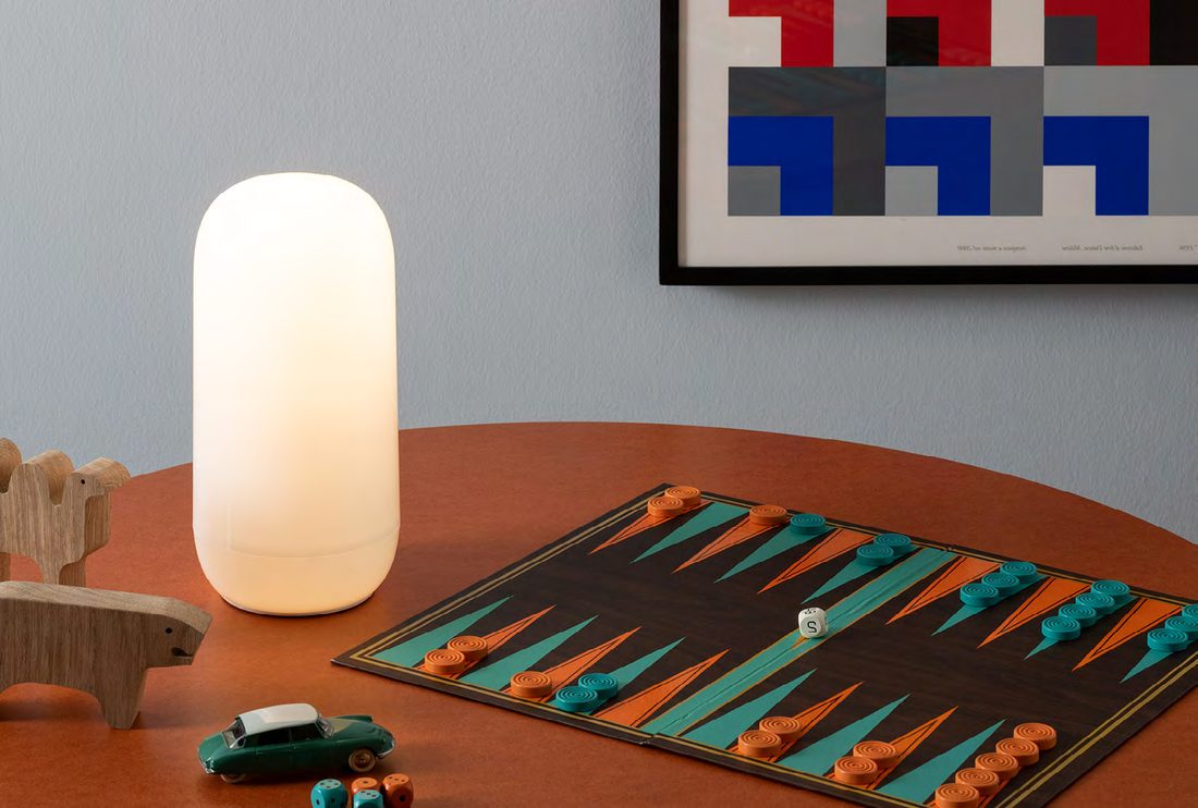 Gople Portable — портативный светильник Artemide, дизайн BIG
