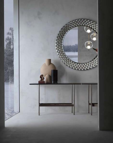 Pasha — зеркало FIAM, дизайн Dainelli Studio