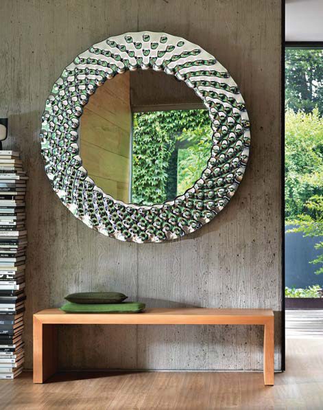 Pop — зеркало FIAM, дизайн Marcel Wanders